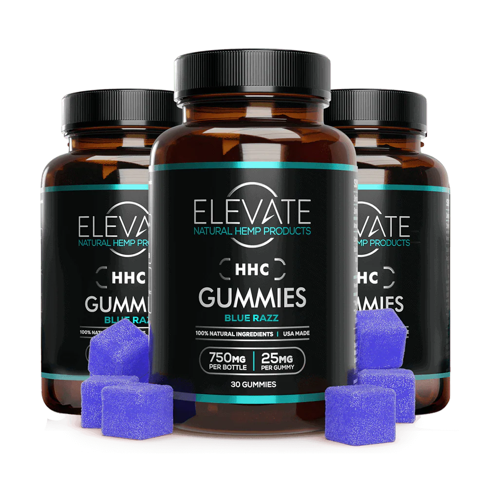 HHC Gummies - Blue Razz - Image 4